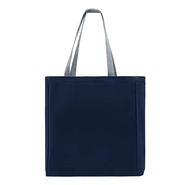 Union/USA Made durable 10 oz dyed cotton canvas tote with bound... from ASI 73775 Unionwear