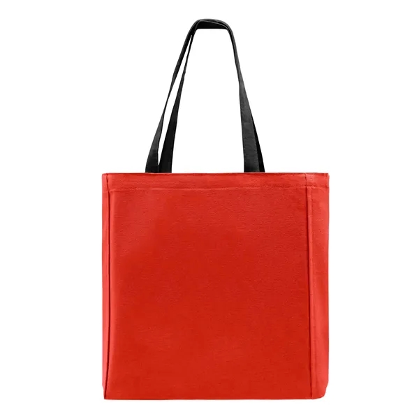 Union/USA Made durable 10 oz dyed cotton canvas tote with bound... from ASI 73775 Unionwear