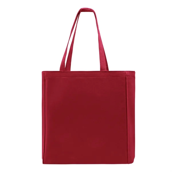 Union/USA Made durable 10 oz dyed cotton canvas tote with bound... from ASI 73775 Unionwear