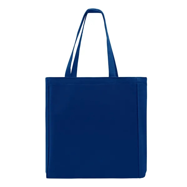 Union/USA Made durable 10 oz dyed cotton canvas tote with bound... from ASI 73775 Unionwear