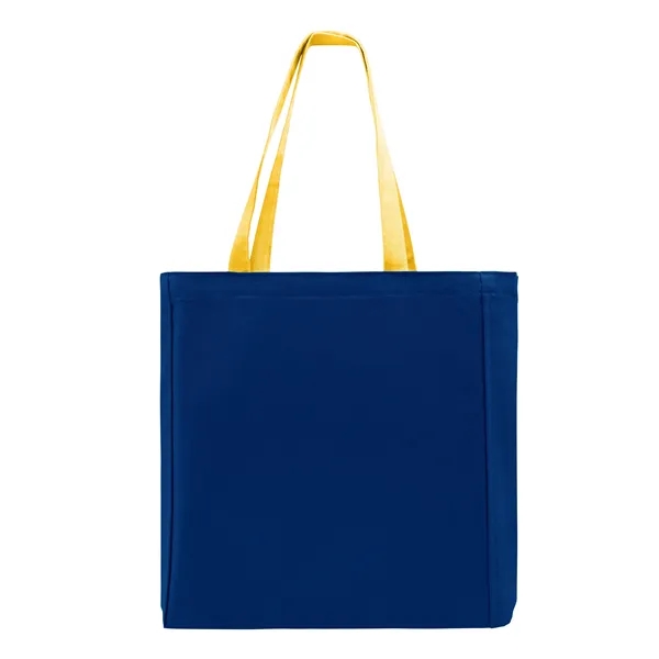Union/USA Made durable 10 oz dyed cotton canvas tote with bound... from ASI 73775 Unionwear