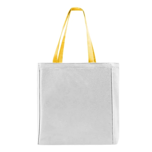 Union/USA Made durable 10 oz dyed cotton canvas tote with bound... from ASI 73775 Unionwear