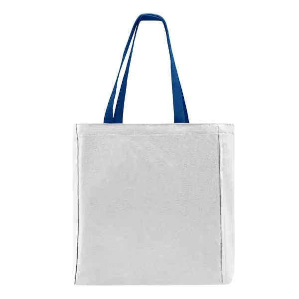 Union/USA Made durable 10 oz dyed cotton canvas tote with bound... from ASI 73775 Unionwear