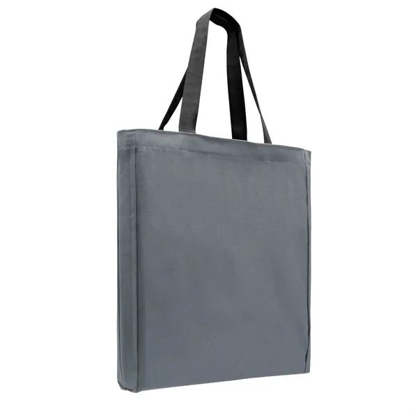 Union/USA Made durable 10 oz dyed cotton canvas tote with bound... from ASI 73775 Unionwear
