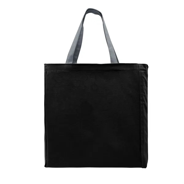 Union/USA Made durable 10 oz dyed cotton canvas tote with bound... from ASI 73775 Unionwear
