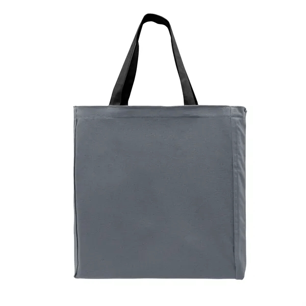 Union/USA Made durable 10 oz dyed cotton canvas tote with bound... from ASI 73775 Unionwear