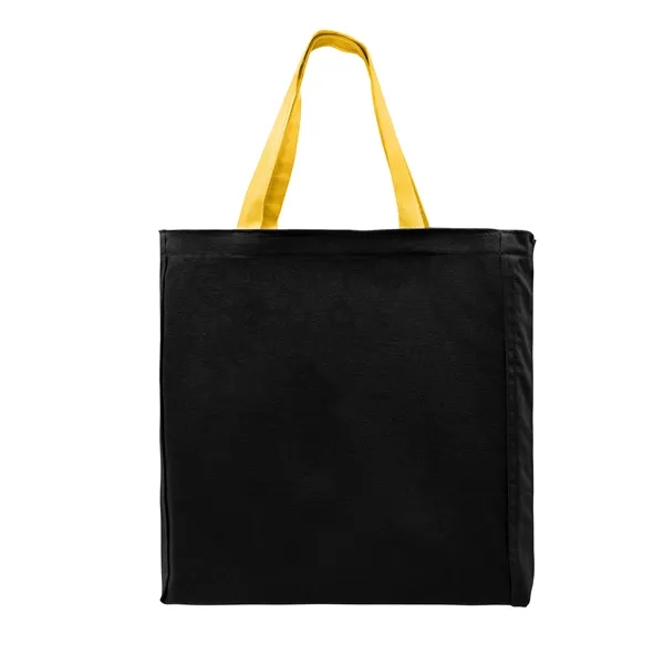 Union/USA Made durable 10 oz dyed cotton canvas tote with bound... from ASI 73775 Unionwear