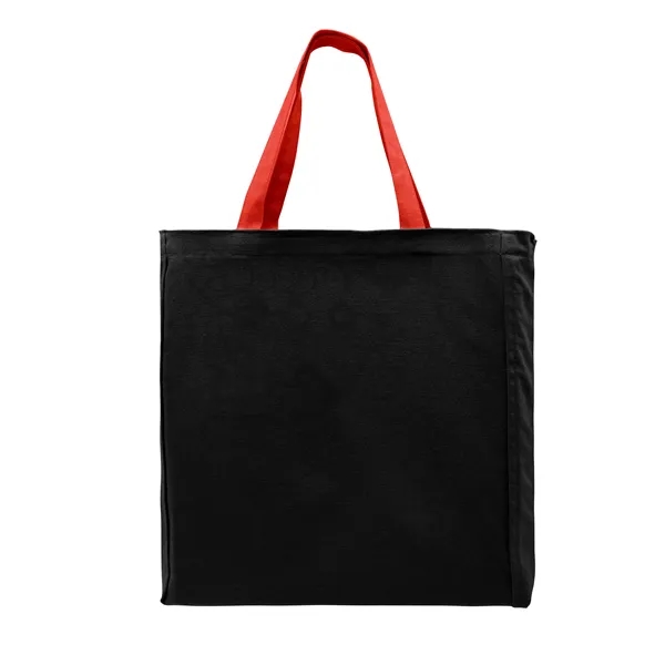 Union/USA Made durable 10 oz dyed cotton canvas tote with bound... from ASI 73775 Unionwear