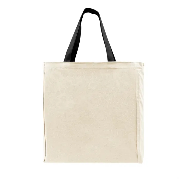 Union/USA Made durable 10 oz natural cotton canvas tote with bound... from ASI 73775 Unionwear