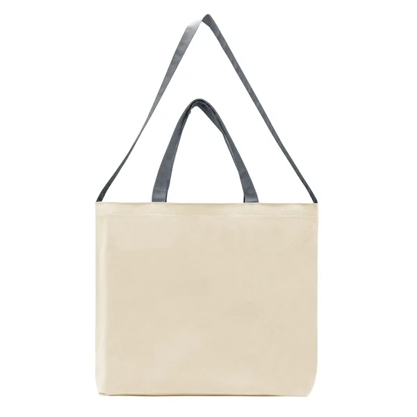 Union/USA Made 10 oz natural cotton canvas tote with bound edges,... from ASI 73775 Unionwear
