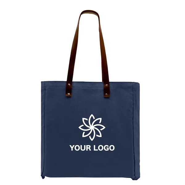 Union/USA Made durable 10 oz union label cotton canvas tote with... from ASI 73775 Unionwear
