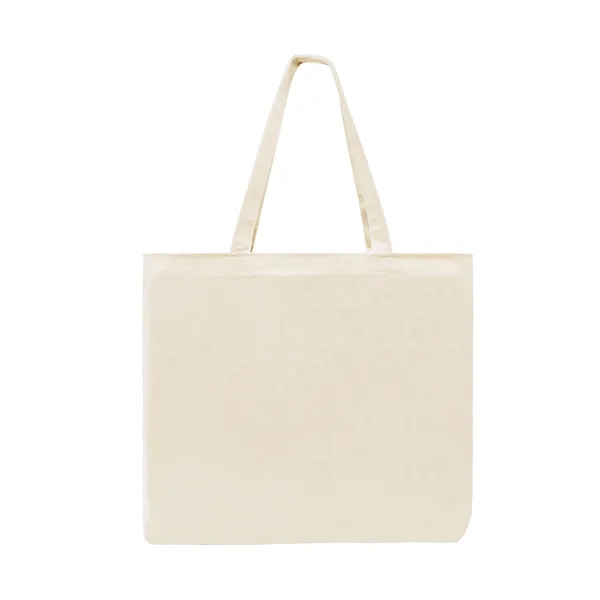 Union/USA Made 7 oz natural cotton canvas T-bottom tote with self... from ASI 73775 Unionwear