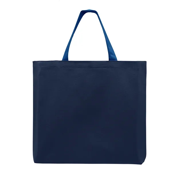 Union/USA Made durable 10 oz dyed cotton canvas T-bottom tote with... from ASI 73775 Unionwear