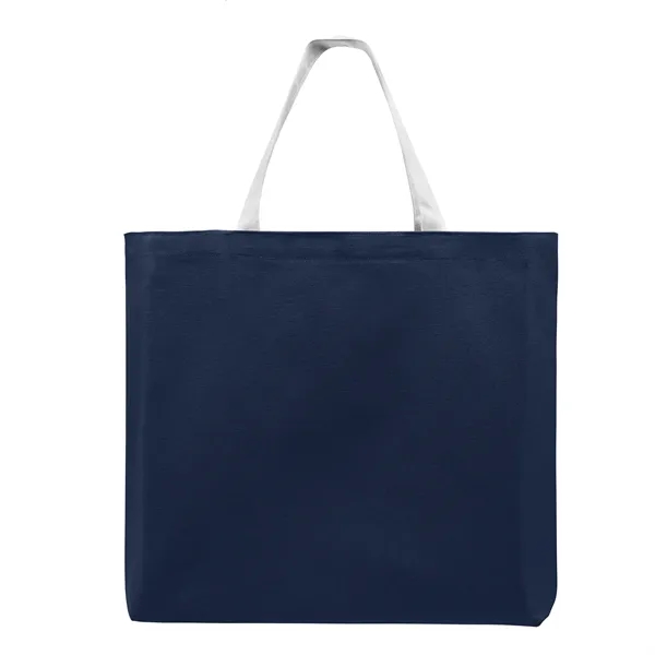 Union/USA Made durable 10 oz dyed cotton canvas T-bottom tote with... from ASI 73775 Unionwear