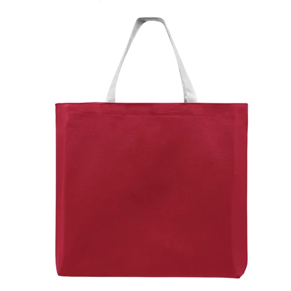 Union/USA Made durable 10 oz dyed cotton canvas T-bottom tote with... from ASI 73775 Unionwear