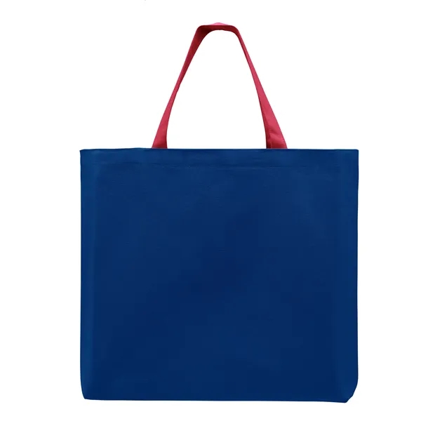 Union/USA Made durable 10 oz dyed cotton canvas T-bottom tote with... from ASI 73775 Unionwear
