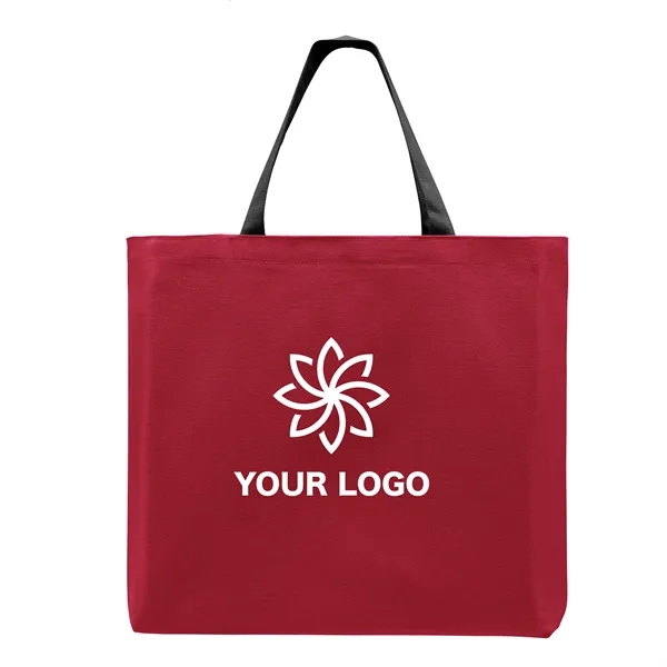 Union/USA Made durable 10 oz dyed cotton canvas T-bottom tote with... from ASI 73775 Unionwear