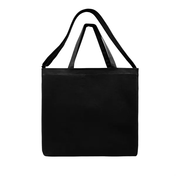 Union/USA Made durable 10 oz dyed cotton canvas T-bottom tote with... from ASI 73775 Unionwear