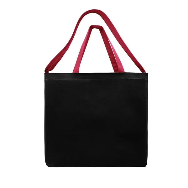 Union/USA Made durable 10 oz dyed cotton canvas T-bottom tote with... from ASI 73775 Unionwear
