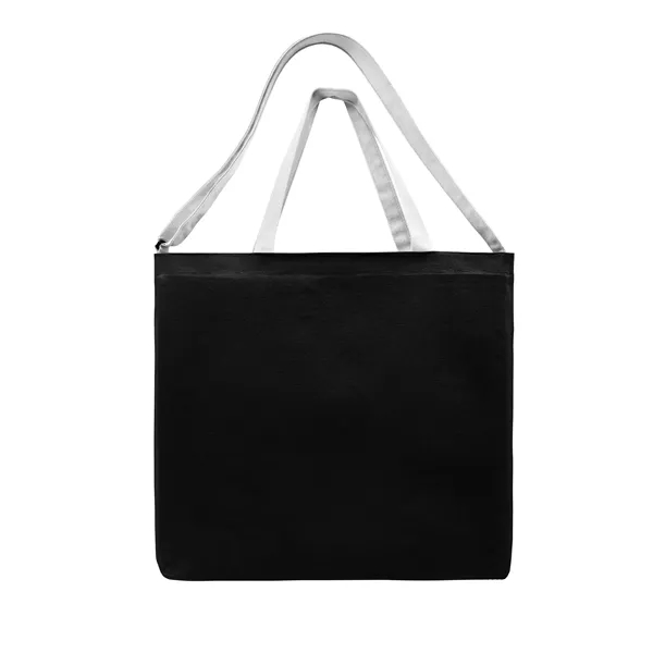 Union/USA Made durable 10 oz dyed cotton canvas T-bottom tote with... from ASI 73775 Unionwear