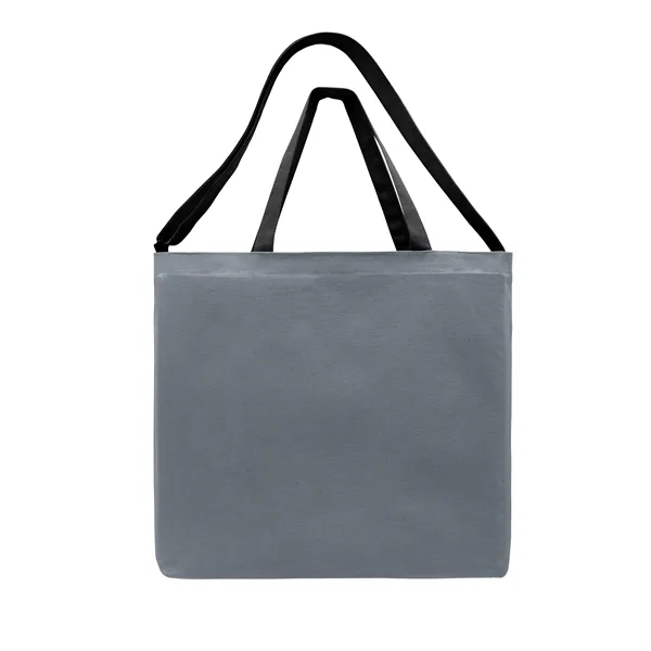 Union/USA Made durable 10 oz dyed cotton canvas T-bottom tote with... from ASI 73775 Unionwear