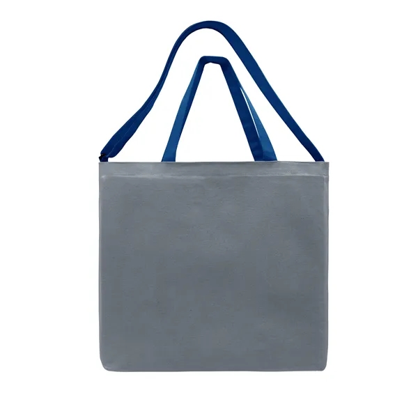 Union/USA Made durable 10 oz dyed cotton canvas T-bottom tote with... from ASI 73775 Unionwear