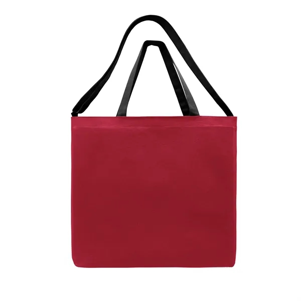Union/USA Made durable 10 oz dyed cotton canvas T-bottom tote with... from ASI 73775 Unionwear