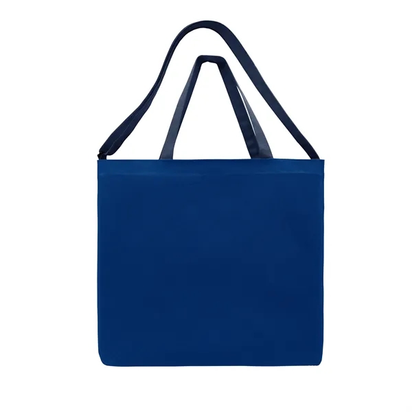 Union/USA Made durable 10 oz dyed cotton canvas T-bottom tote with... from ASI 73775 Unionwear