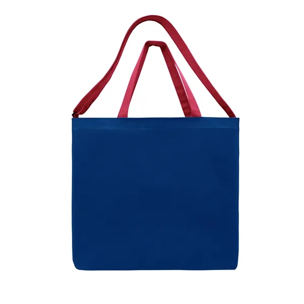 Union/USA Made durable 10 oz dyed cotton canvas T-bottom tote with... from ASI 73775 Unionwear