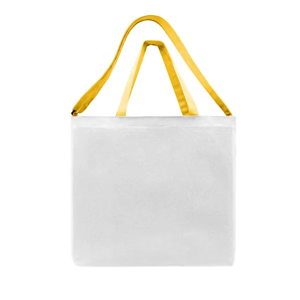 Union/USA Made durable 10 oz dyed cotton canvas T-bottom tote with... from ASI 73775 Unionwear