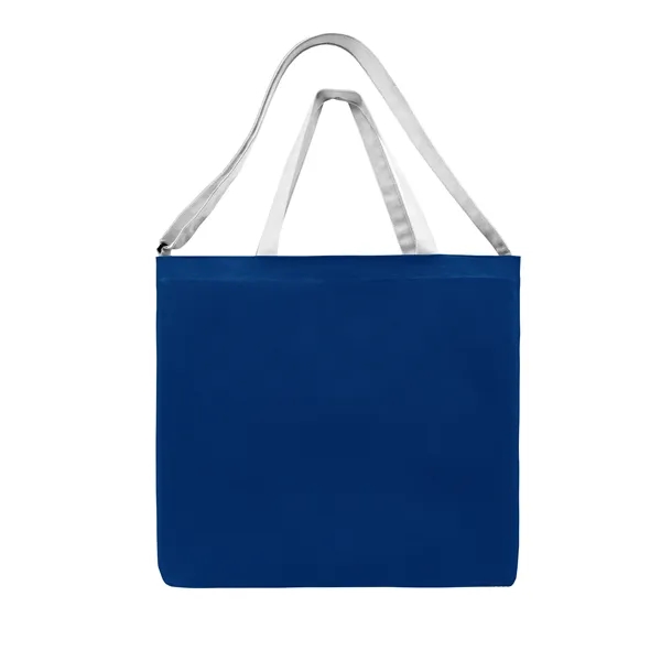 Union/USA Made durable 10 oz dyed cotton canvas tote with T-bottom... from ASI 73775 Unionwear