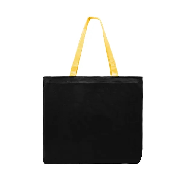 Union/USA Made durable 10 oz dyed cotton canvas T-bottom tote with... from ASI 73775 Unionwear