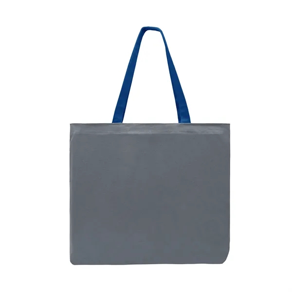 Union/USA Made durable 10 oz dyed cotton canvas T-bottom tote with... from ASI 73775 Unionwear
