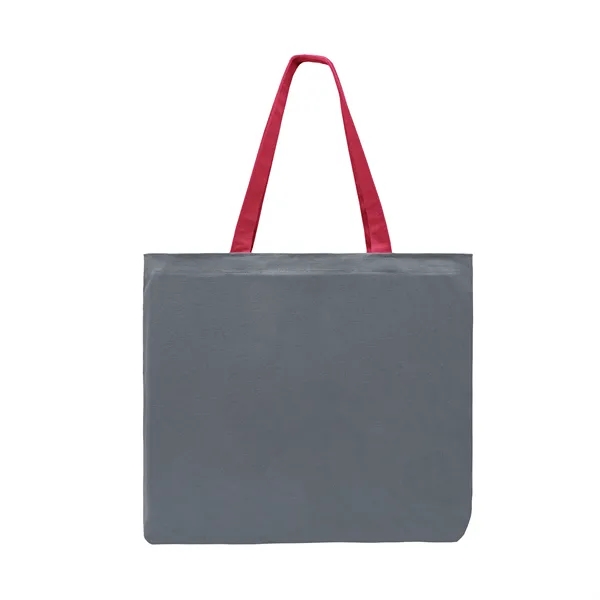 Union/USA Made durable 10 oz dyed cotton canvas T-bottom tote with... from ASI 73775 Unionwear