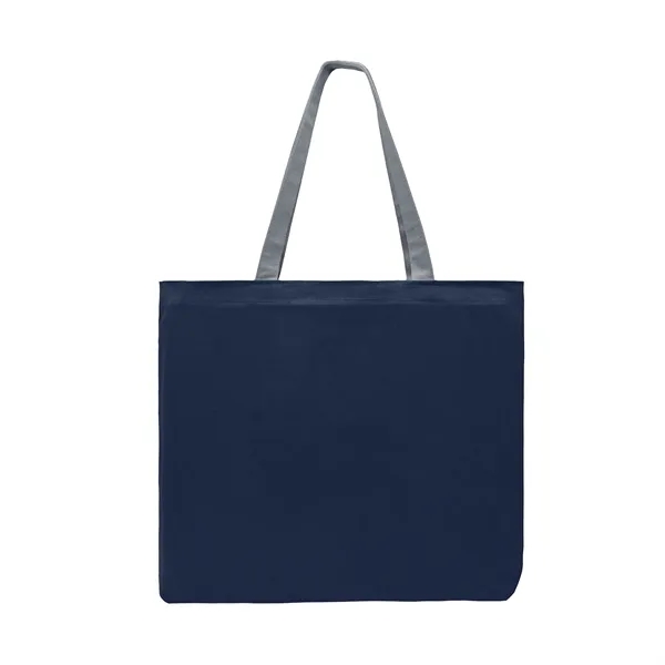 Union/USA Made durable 10 oz dyed cotton canvas T-bottom tote with... from ASI 73775 Unionwear