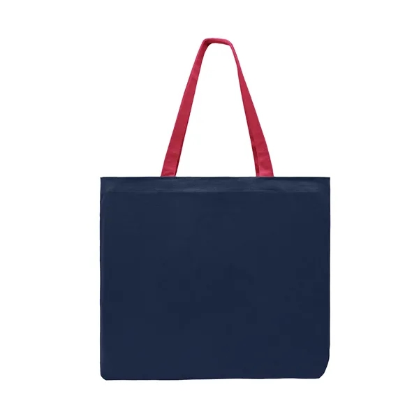 Union/USA Made durable 10 oz dyed cotton canvas T-bottom tote with... from ASI 73775 Unionwear