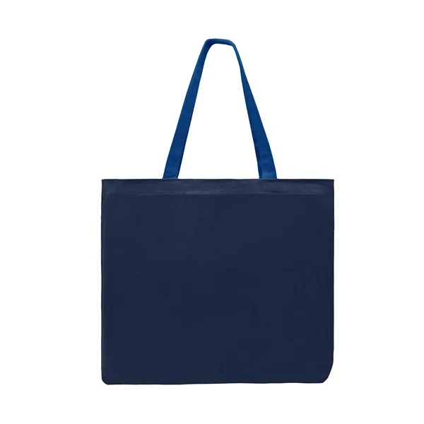 Union/USA Made durable 10 oz dyed cotton canvas T-bottom tote with... from ASI 73775 Unionwear