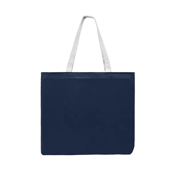 Union/USA Made durable 10 oz dyed cotton canvas T-bottom tote with... from ASI 73775 Unionwear
