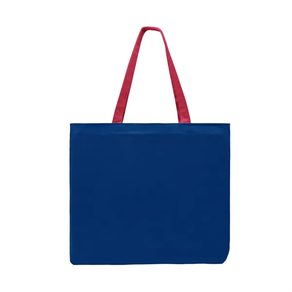 Union/USA Made durable 10 oz dyed cotton canvas T-bottom tote with... from ASI 73775 Unionwear