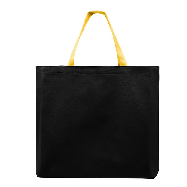 Union/USA Made 10 oz dyed cotton canvas T-bottom tote with self... from ASI 73775 Unionwear