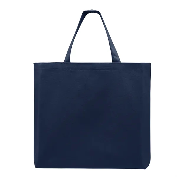 Union/USA Made 10 oz dyed cotton canvas T-bottom tote with self... from ASI 73775 Unionwear