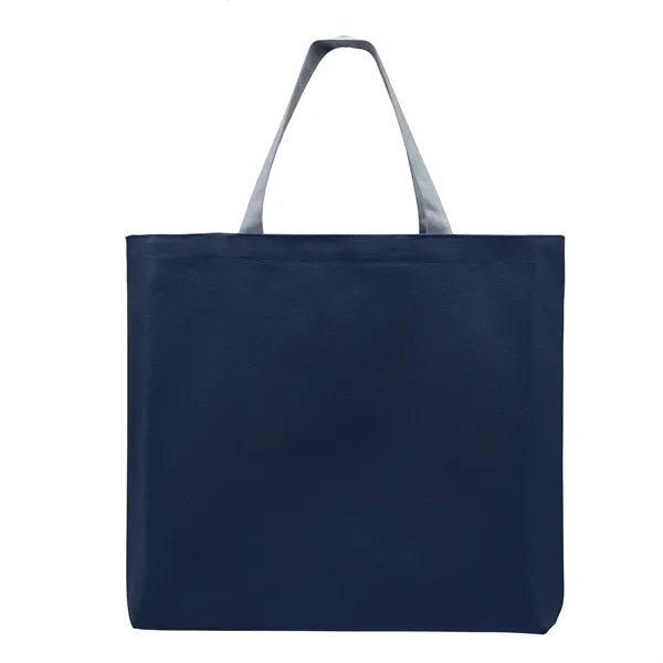 Union/USA Made 10 oz dyed cotton canvas T-bottom tote with self... from ASI 73775 Unionwear