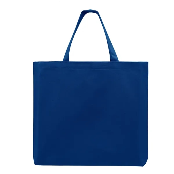 Union/USA Made 10 oz dyed cotton canvas T-bottom tote with self... from ASI 73775 Unionwear