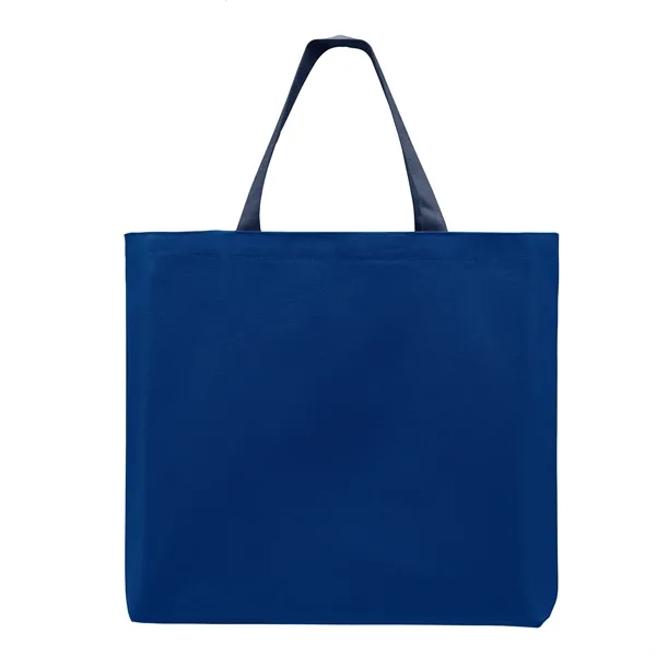 Union/USA Made 10 oz dyed cotton canvas T-bottom tote with self... from ASI 73775 Unionwear