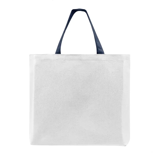 Union/USA Made 10 oz dyed cotton canvas T-bottom tote with self... from ASI 73775 Unionwear