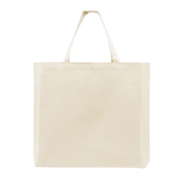 Union/USA Made 10 oz natural cotton canvas T-bottom tote with self... from ASI 73775 Unionwear
