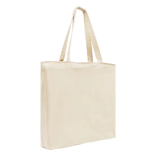 Union/USA Made 10 oz natural cotton canvas T-bottom tote with self... from ASI 73775 Unionwear