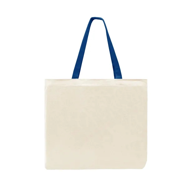 Union/USA Made 10 oz natural cotton canvas T-bottom tote with self... from ASI 73775 Unionwear