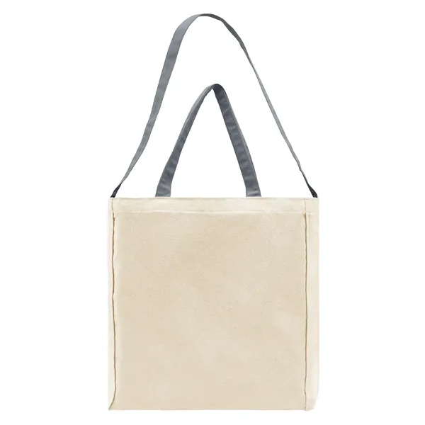 Union/USA Made 10 oz natural cotton canvas tote with T-bottom design,... from ASI 73775 Unionwear