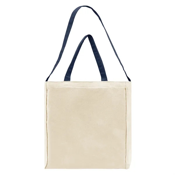 Union/USA Made 10 oz natural cotton canvas tote with T-bottom design,... from ASI 73775 Unionwear